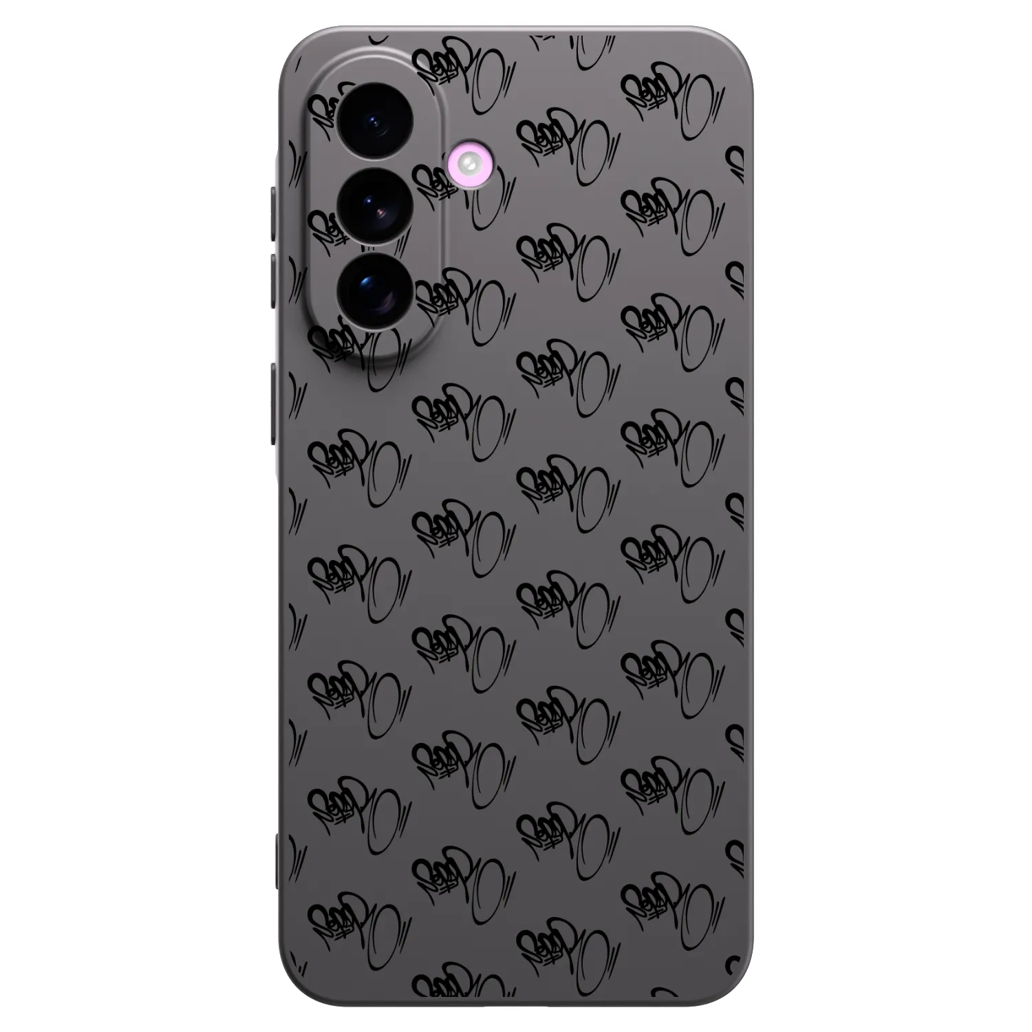 Picasee silikonový černý obal pro Samsung Galaxy A57 5G - Separ - Black On Black 1