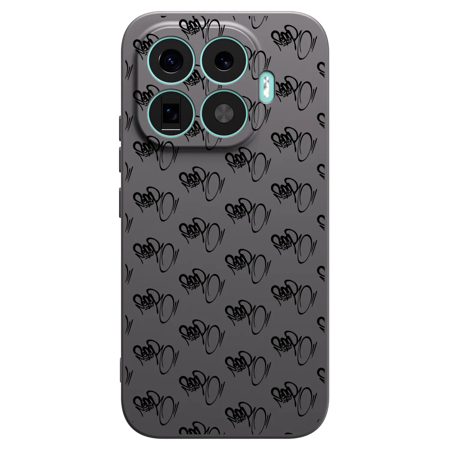 Picasee silikonový černý obal pro Xiaomi 17T - Separ - Black On Black 1