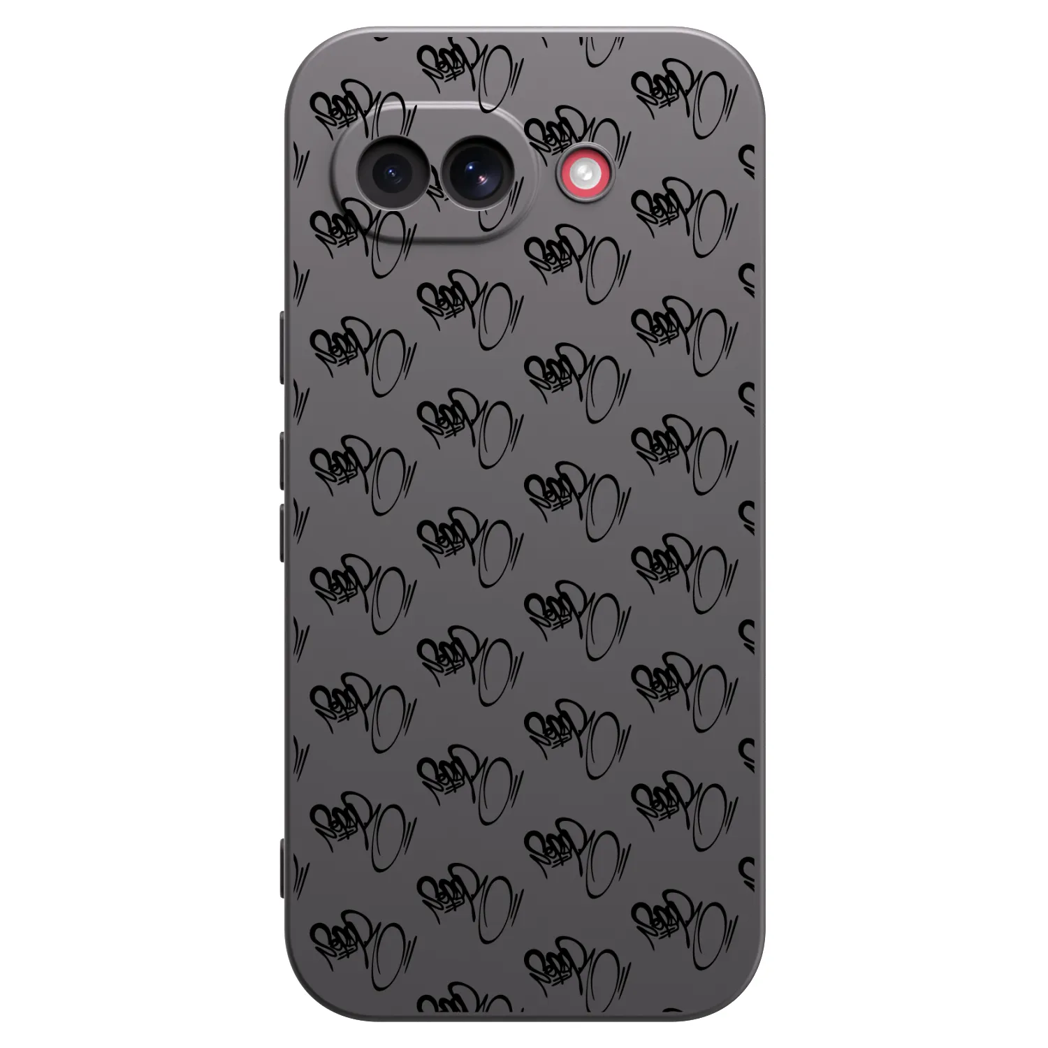 Picasee silikonový černý obal pro Google Pixel 10a - Separ - Black On Black 1