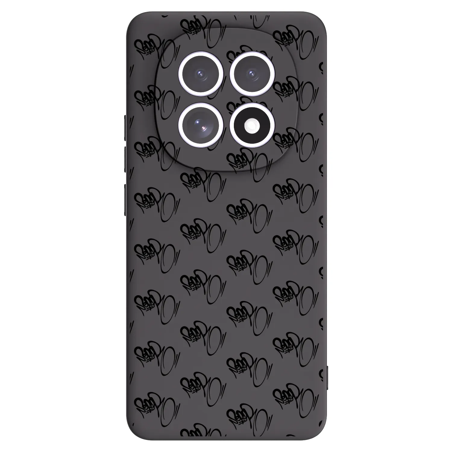 Picasee silikonový černý obal pro Xiaomi Redmi Note 15 5G - Separ - Black On Black 1