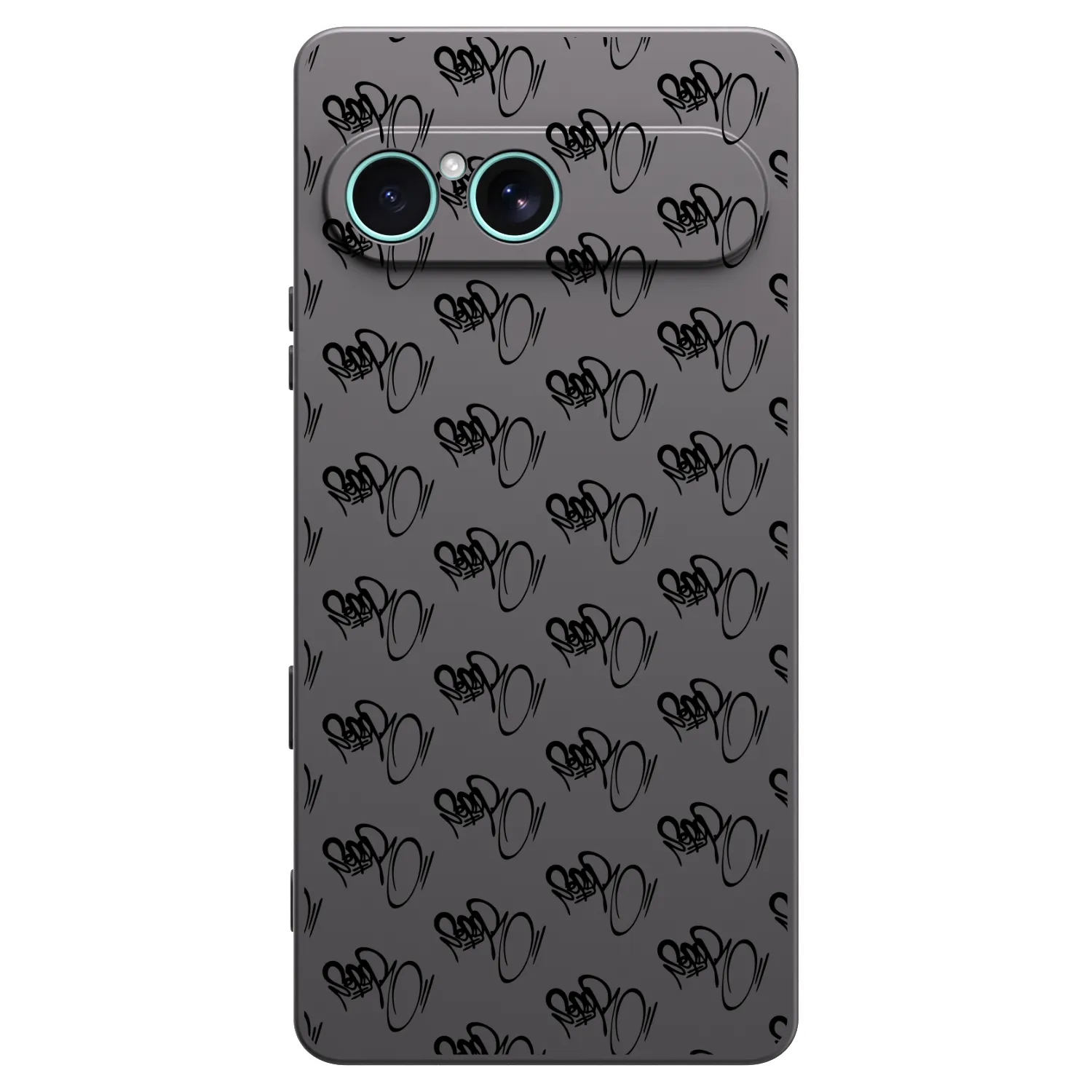 Picasee silikonový černý obal pro Sony Xperia 10 VII - Separ - Black On Black 1