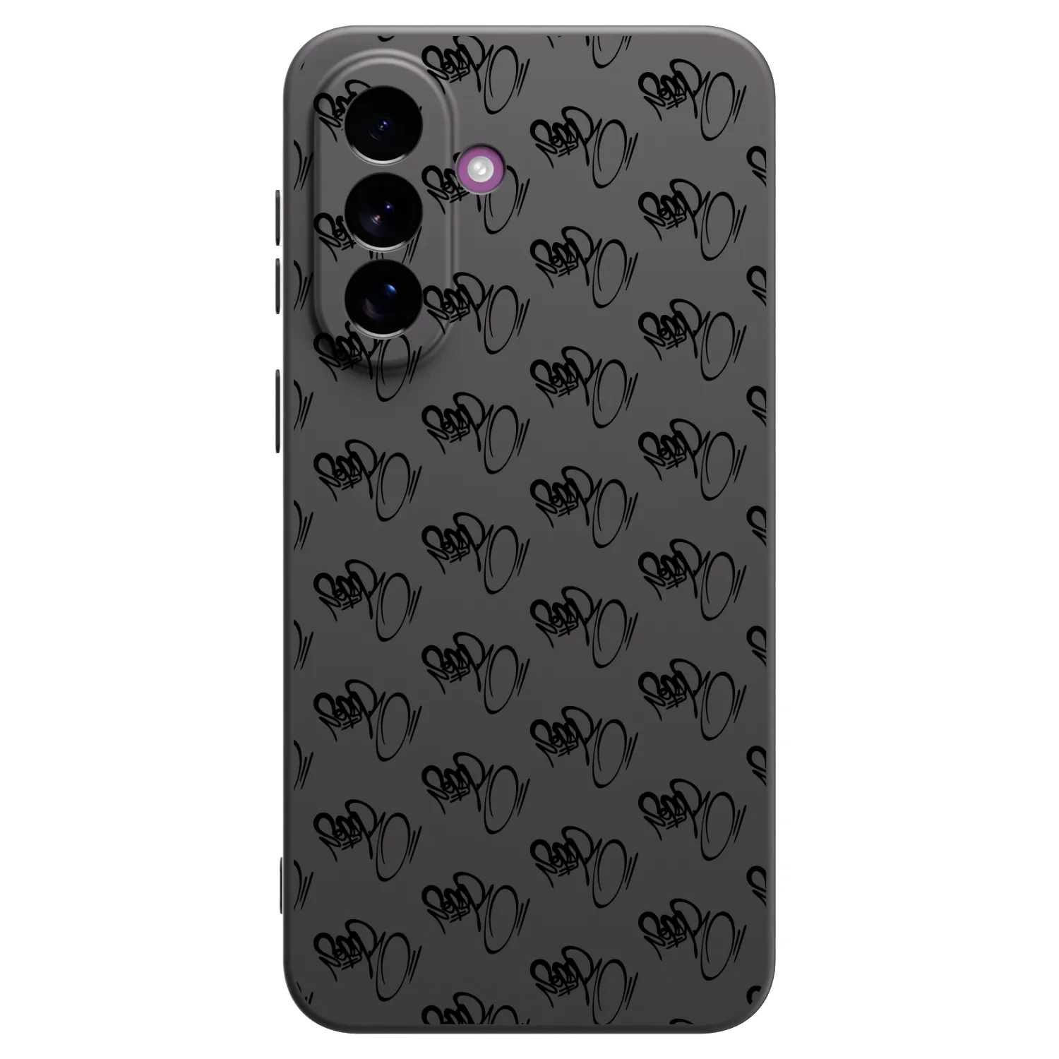 Picasee silikonový černý obal pro Samsung Galaxy A37 - Separ - Black On Black 1