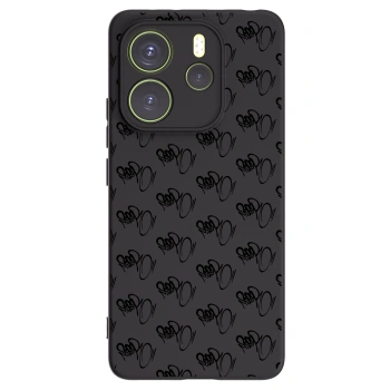 Obal pro Xiaomi Redmi Note 14 4G - Separ - Black On Black 1