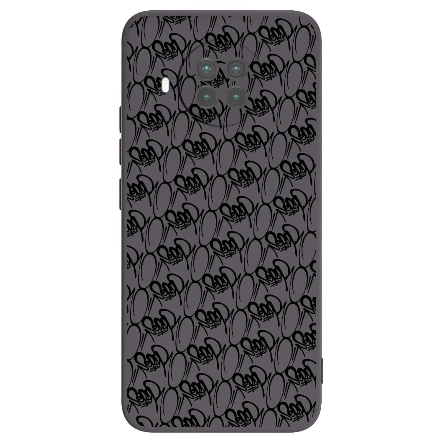 Picasee silikonový černý obal pro Xiaomi Mi 10T Lite - Separ - Black On Black 2