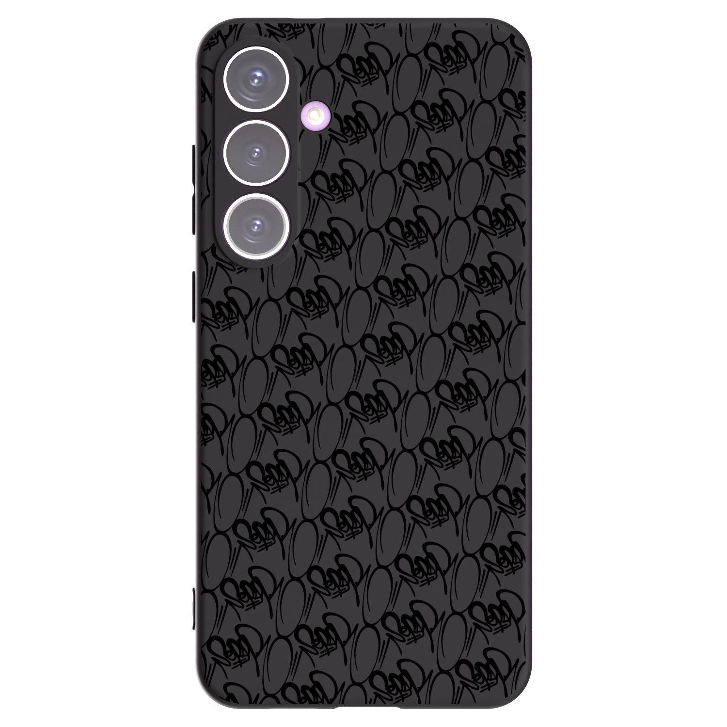 Picasee silikonový černý obal pro Samsung Galaxy S24+ S926B 5G - Separ - Black On Black 2