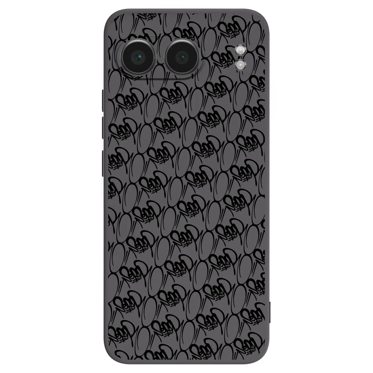 Picasee silikonový černý obal pro OnePlus Nord 4 - Separ - Black On Black 2