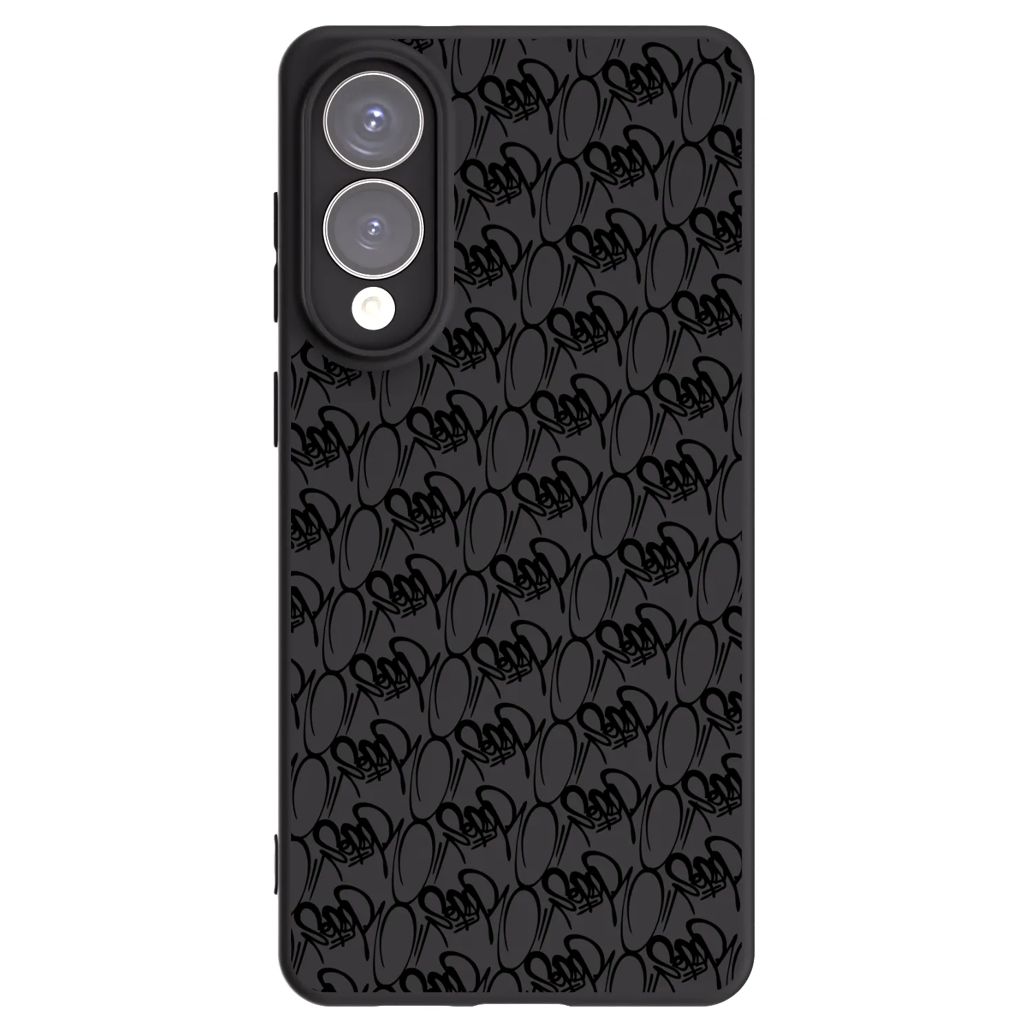Picasee silikonový černý obal pro Samsung Galaxy S25 Edge 5G - Separ - Black On Black 2