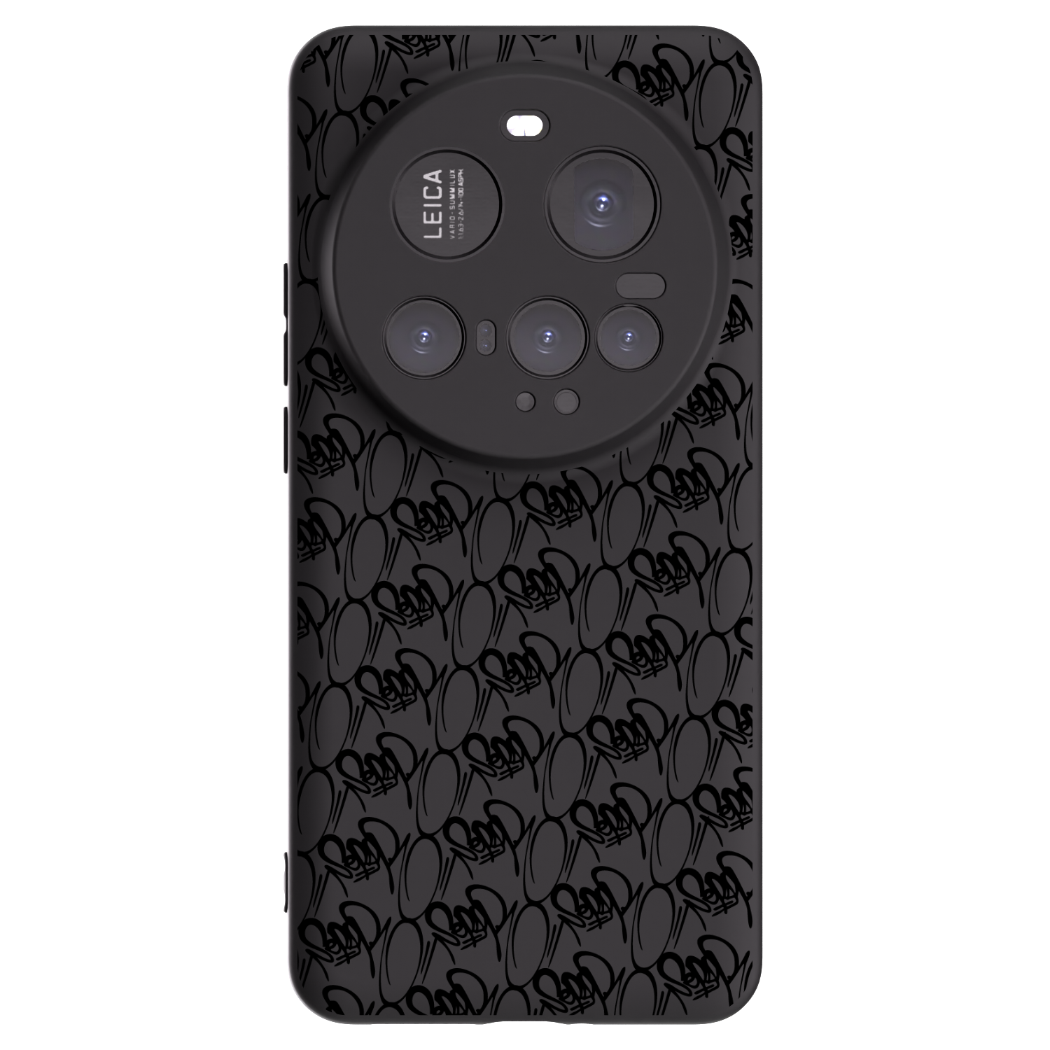Picasee silikonový černý obal pro Xiaomi 15 Ultra - Separ - Black On Black 2