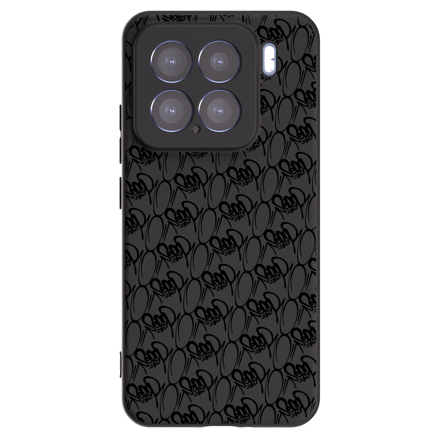Picasee silikonový černý obal pro Xiaomi 15 - Separ - Black On Black 2