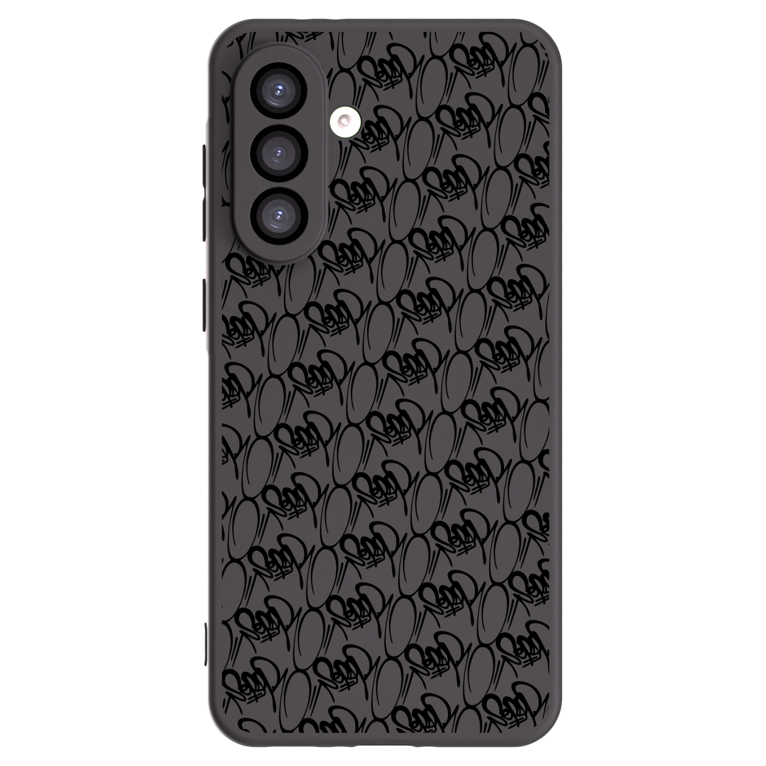 Picasee silikonový černý obal pro Samsung Galaxy A26 5G A266B - Separ - Black On Black 2