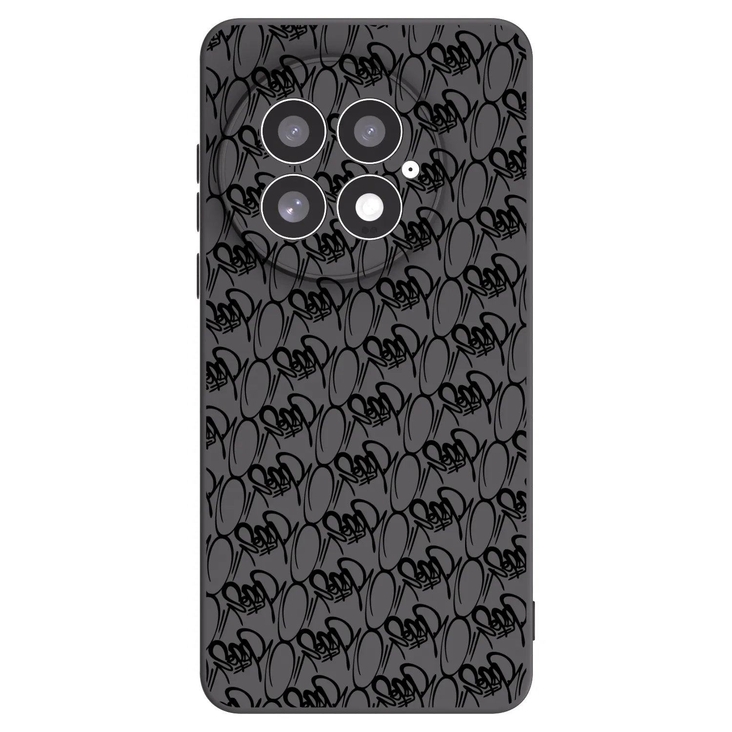 Picasee silikonový černý obal pro OnePlus 13 5G - Separ - Black On Black 2