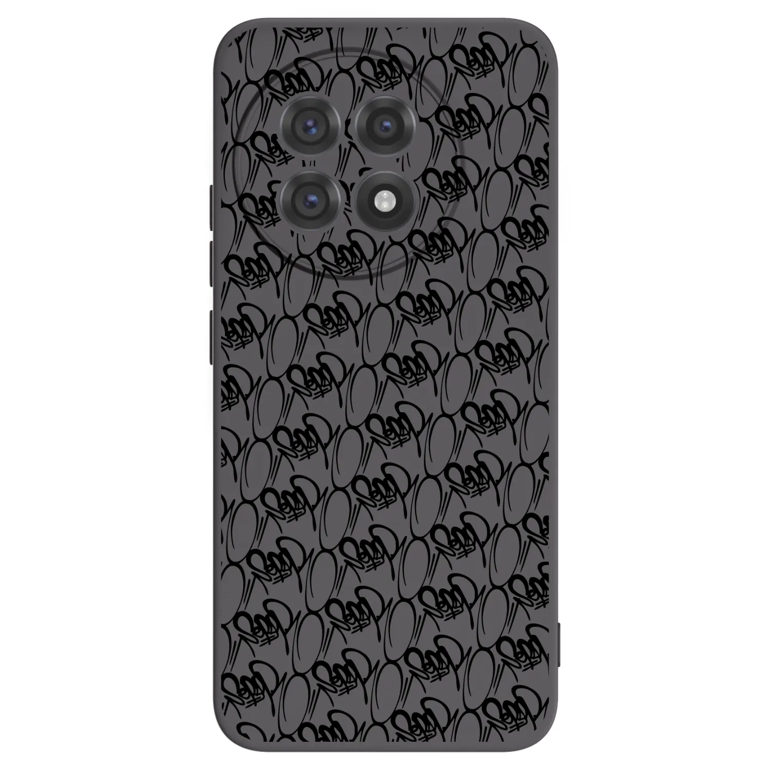 Picasee silikonový černý obal pro OnePlus 13R 5G - Separ - Black On Black 2