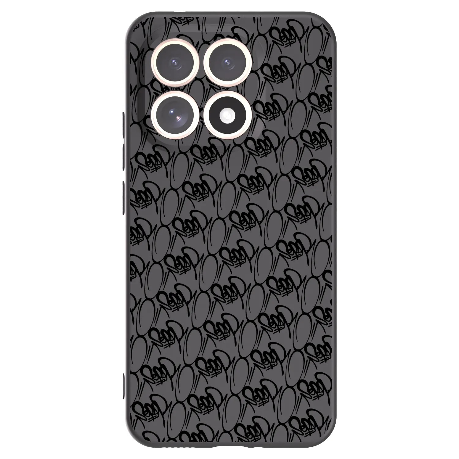 Picasee silikonový černý obal pro Xiaomi 15T - Separ - Black On Black 2