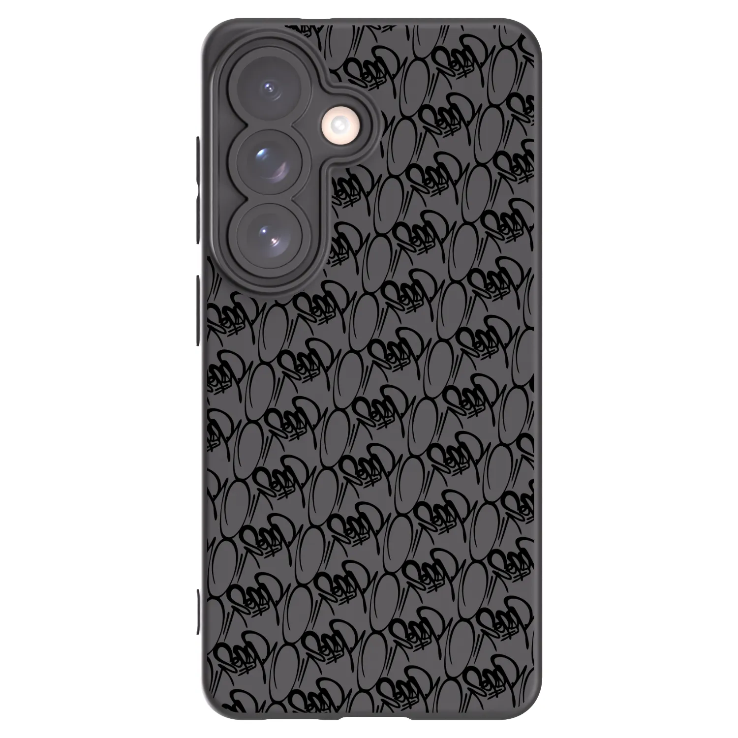 Picasee silikonový černý obal pro Samsung Galaxy S26 - Separ - Black On Black 2