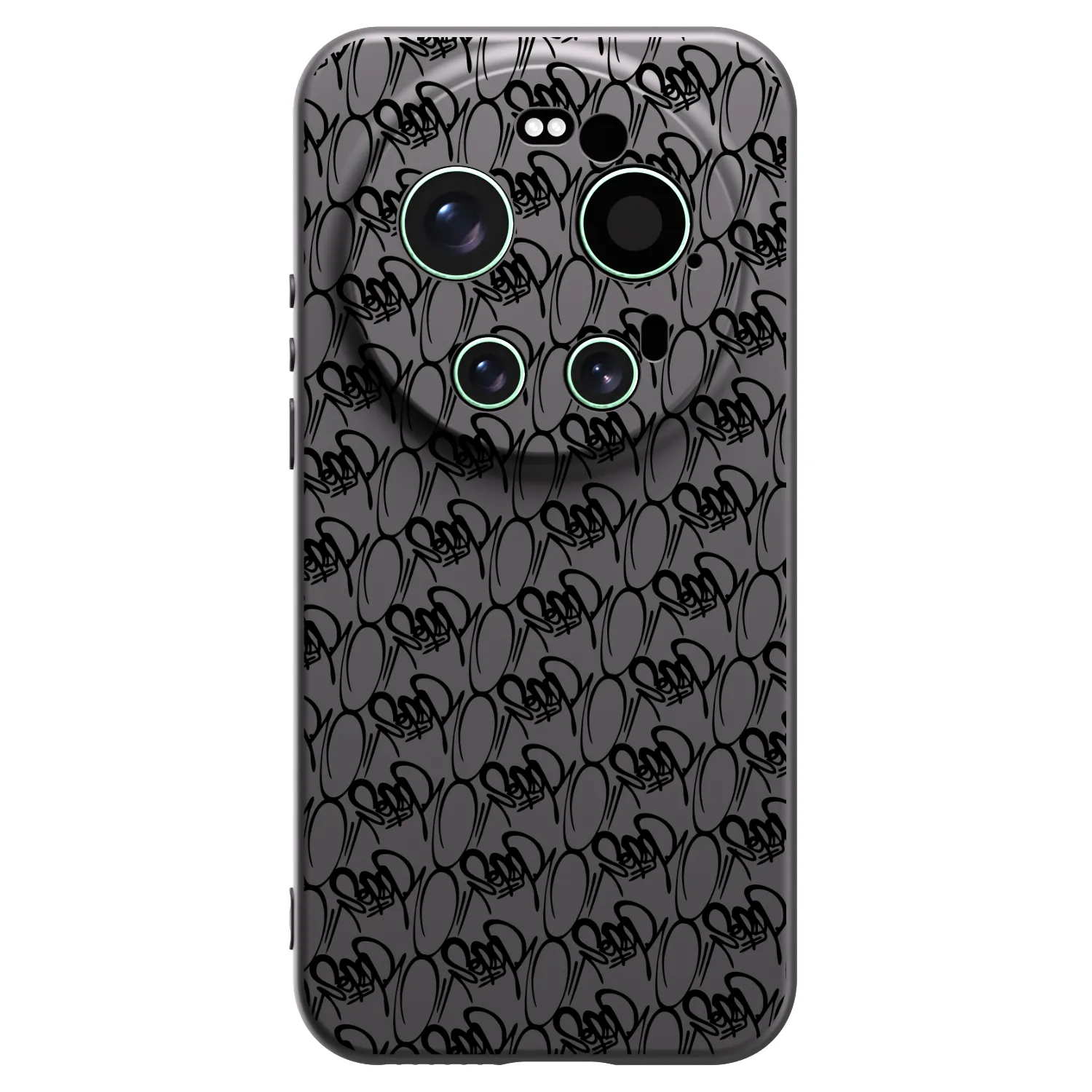 Picasee silikonový černý obal pro Xiaomi 17 Ultra - Separ - Black On Black 2