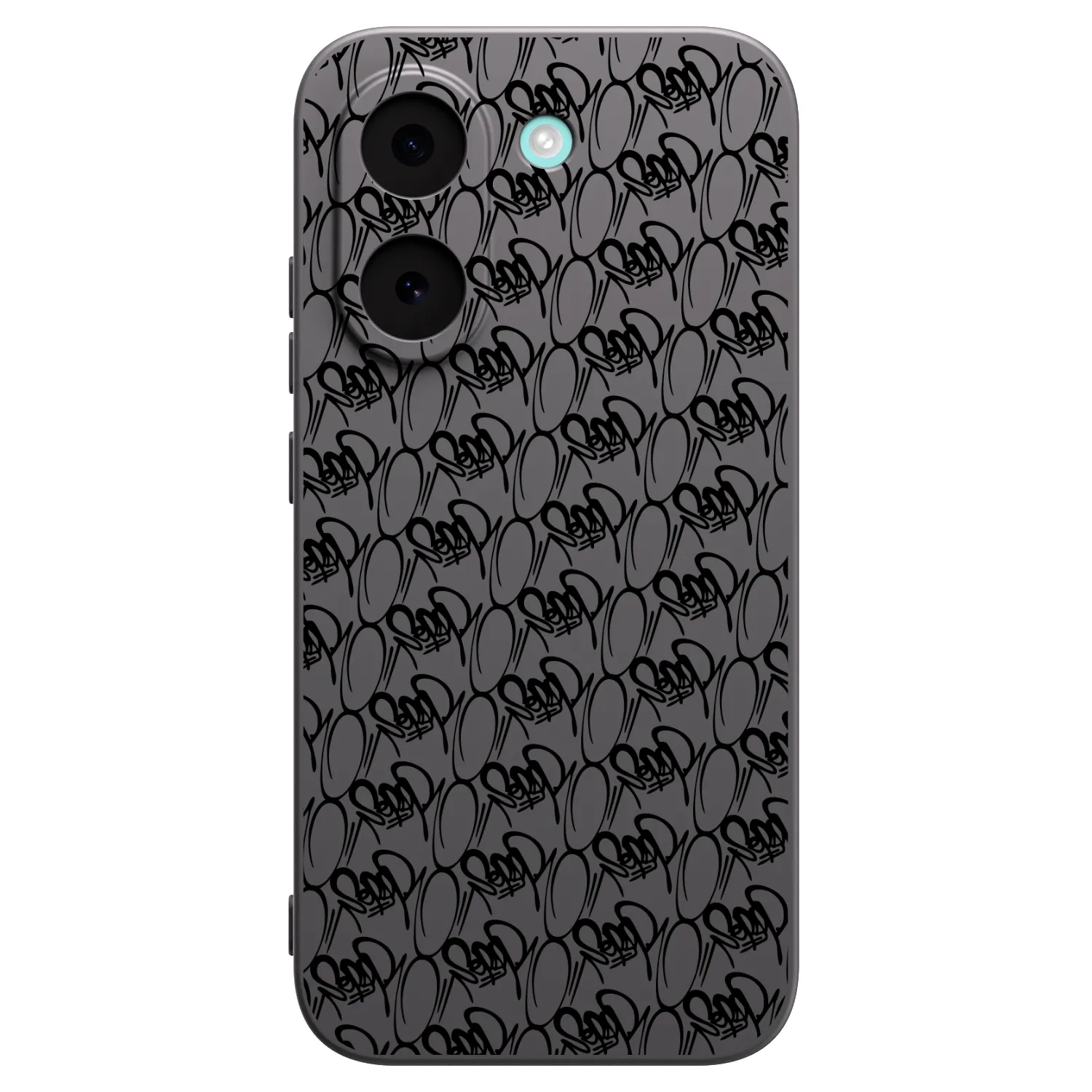 Picasee silikonový černý obal pro Xiaomi Poco X8 Pro - Separ - Black On Black 2