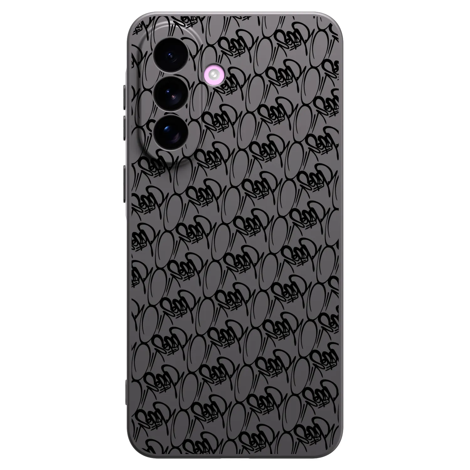 Picasee silikonový černý obal pro Samsung Galaxy A57 5G - Separ - Black On Black 2