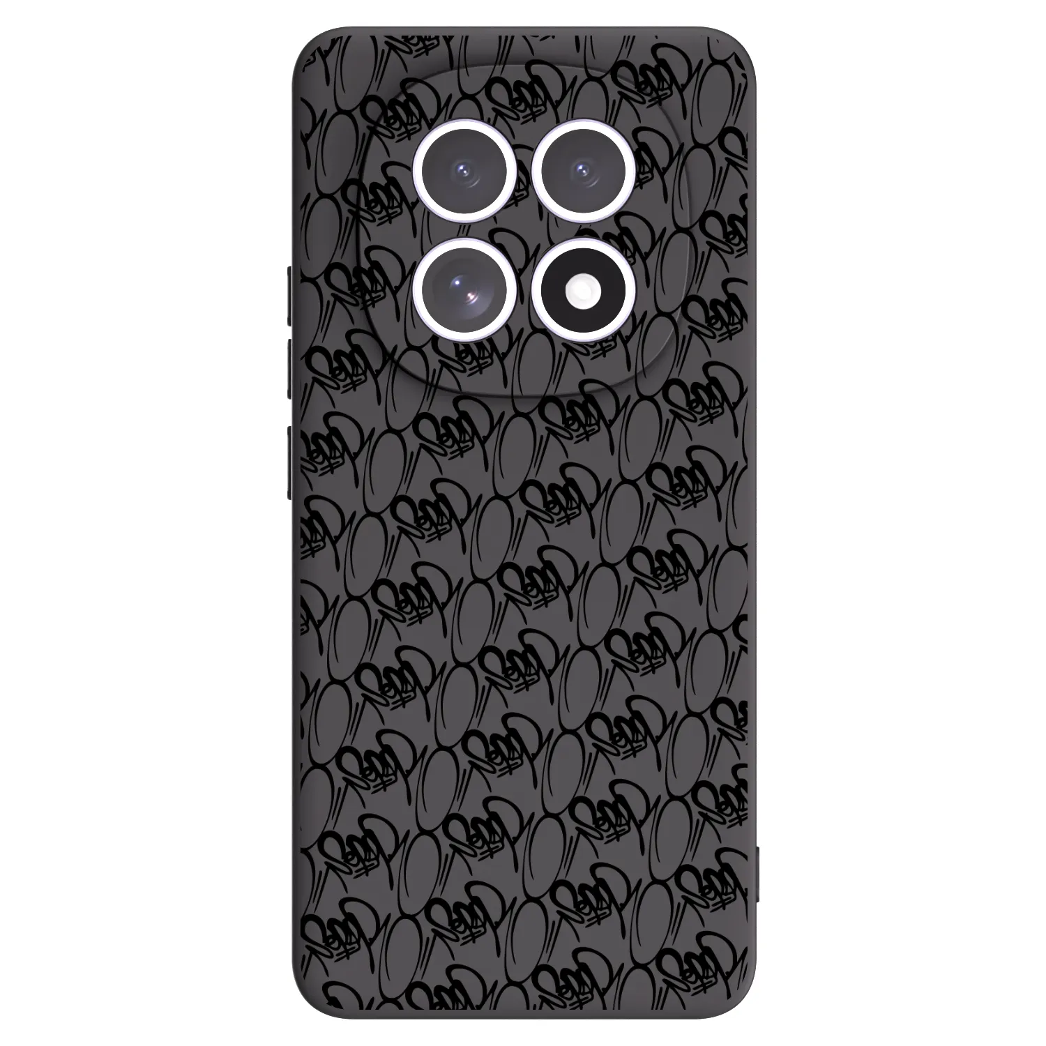 Picasee silikonový černý obal pro Xiaomi Redmi Note 15 5G - Separ - Black On Black 2
