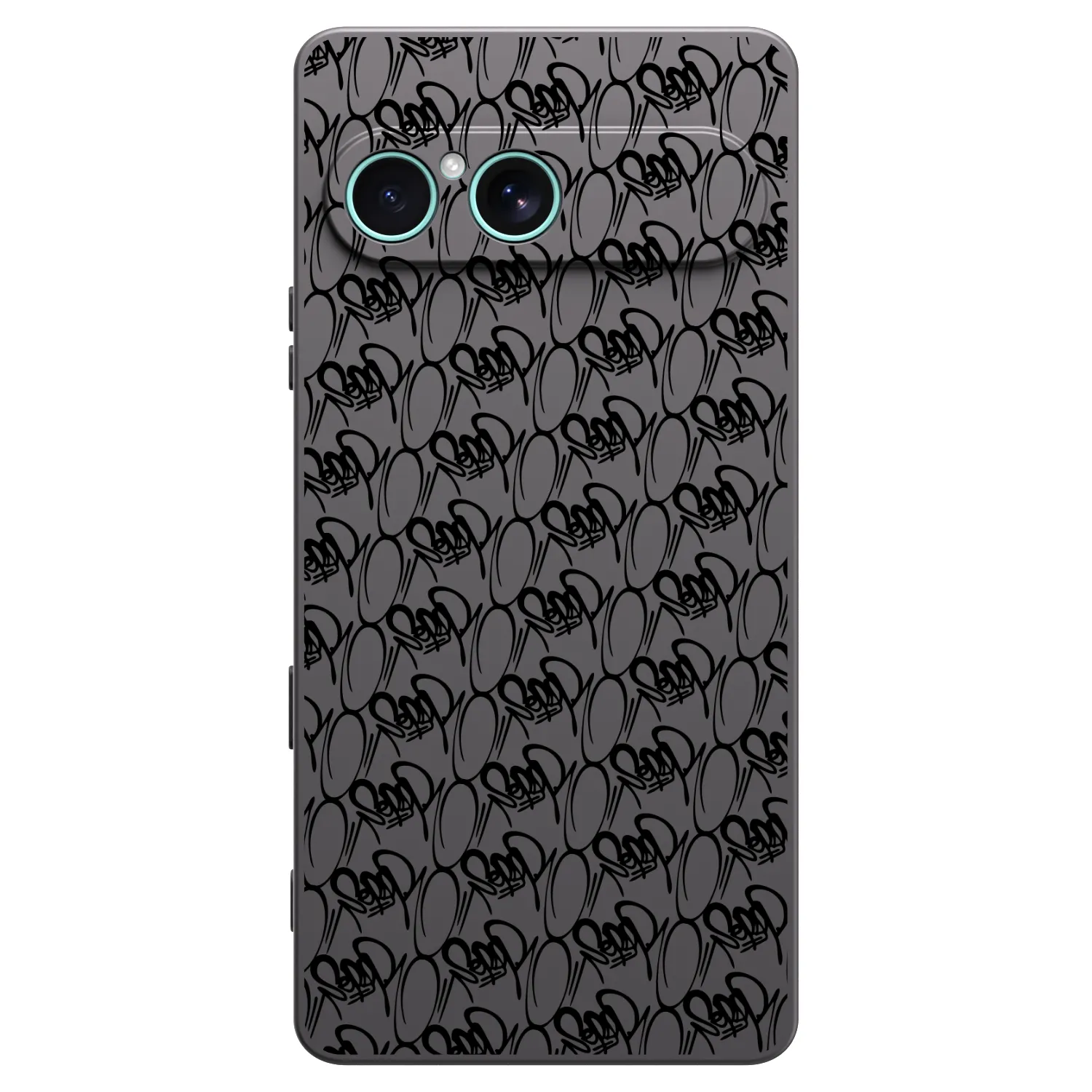 Picasee silikonový černý obal pro Sony Xperia 10 VII - Separ - Black On Black 2