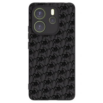 Obal pro Xiaomi Redmi Note 14 4G - Separ - Black On Black 2