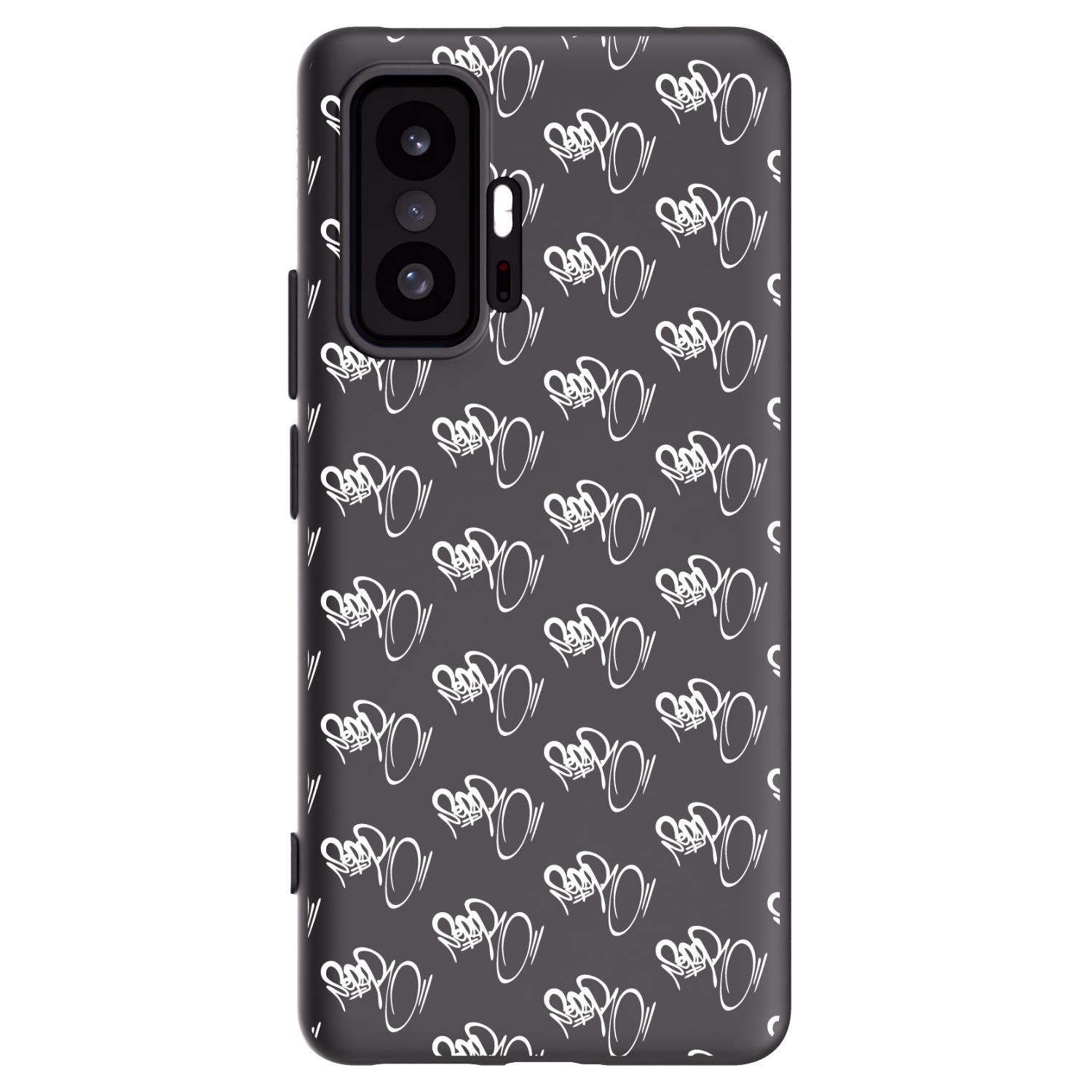 Picasee silikonový černý obal pro Xiaomi 11T Pro - Separ - White On Black