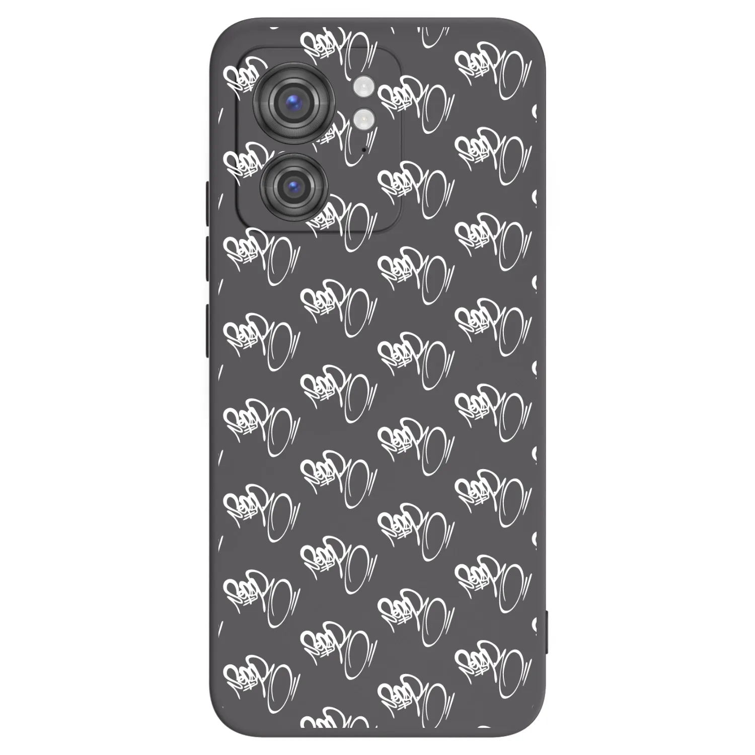 Picasee silikonový černý obal pro Motorola Edge 40 - Separ - White On Black