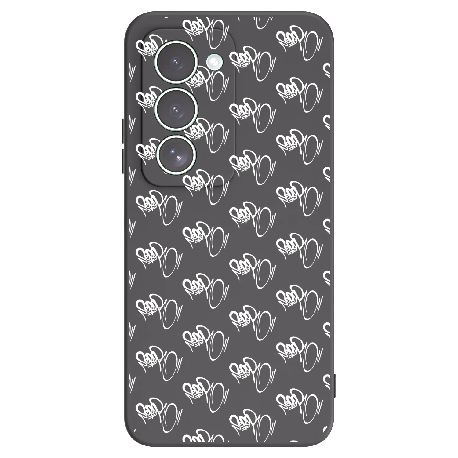 Picasee silikonový černý obal pro Xiaomi Redmi 15 5G - Separ - White On Black