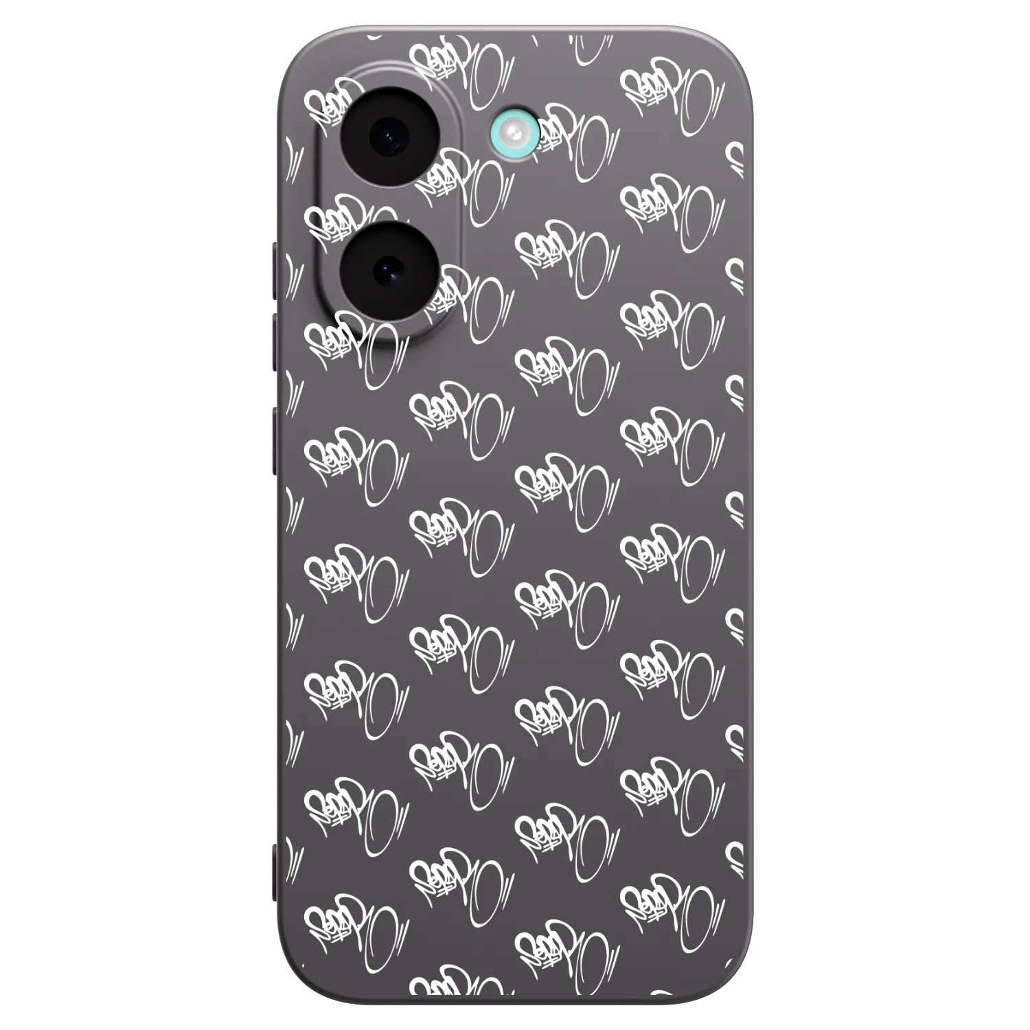 Picasee silikonový černý obal pro Xiaomi Poco X8 Pro - Separ - White On Black