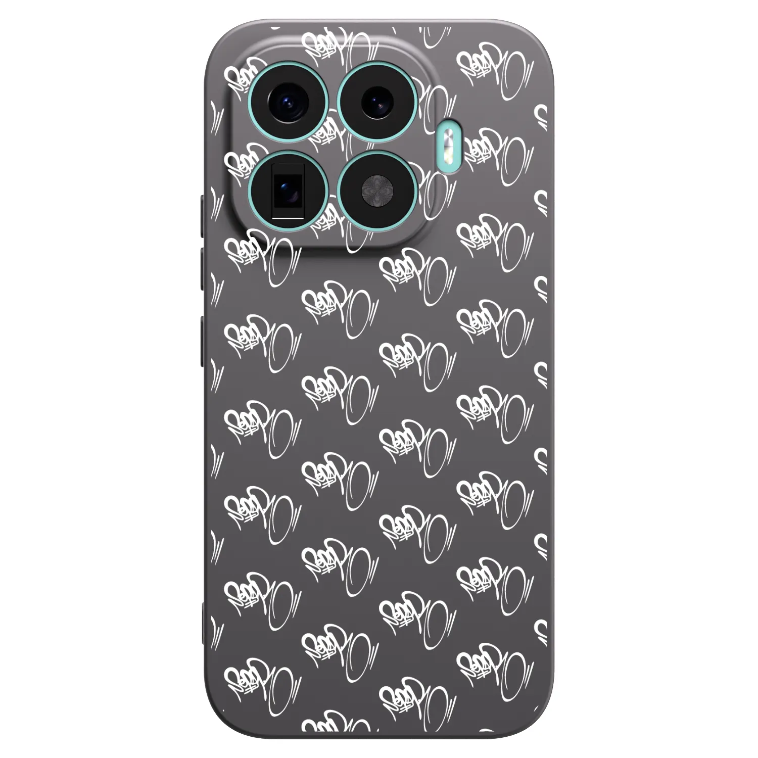 Picasee silikonový černý obal pro Xiaomi 17T - Separ - White On Black