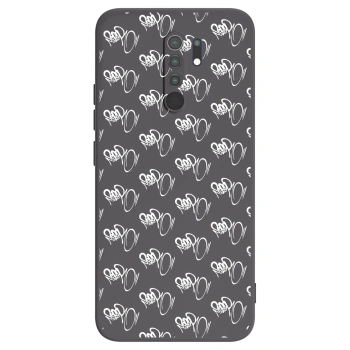 Obal pro Xiaomi Redmi 9 - Separ - White On Black