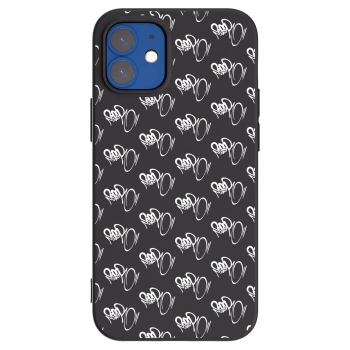 Obal pro Apple iPhone 12 mini - Separ - White On Black