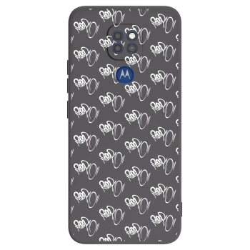 Obal pro Motorola Moto G9 Play - Separ - White On Black