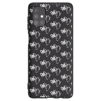Obal pro Samsung Galaxy M51 M515F - Separ - White On Black