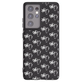 Obal pro Samsung Galaxy S21 Ultra 5G G998B - Separ - White On Black