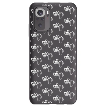 Obal pro Xiaomi Redmi Note 10 - Separ - White On Black