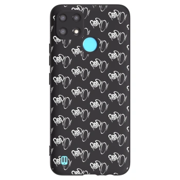Obal pro Realme C21 - Separ - White On Black