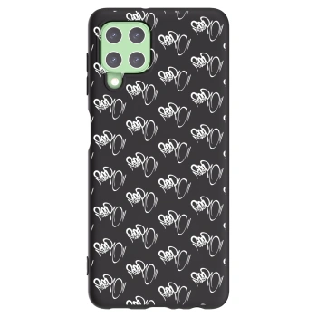 Obal pro Samsung Galaxy A22 A225F 4G - Separ - White On Black
