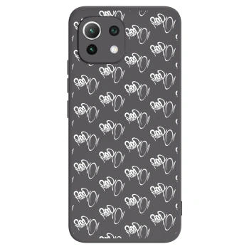 Obal pro Xiaomi 11 Lite 5G NE - Separ - White On Black