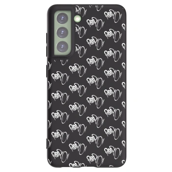 Obal pro Samsung Galaxy S21 FE 5G - Separ - White On Black
