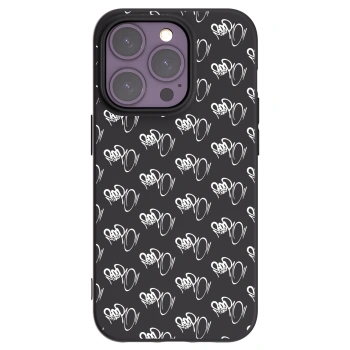 Obal pro Apple iPhone 14 Pro - Separ - White On Black