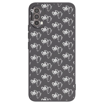 Obal pro Motorola Moto E40 - Separ - White On Black