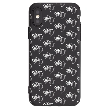 Obal pro Apple iPhone X/XS - Separ - White On Black