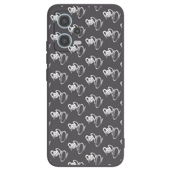 Obal pro Xiaomi Redmi Note 12 5G - Separ - White On Black