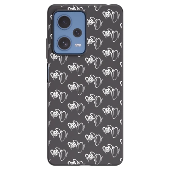Obal pro Xiaomi Redmi Note 12 Pro 5G - Separ - White On Black