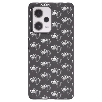 Obal pro Xiaomi Redmi Note 12 Pro+ 5G - Separ - White On Black