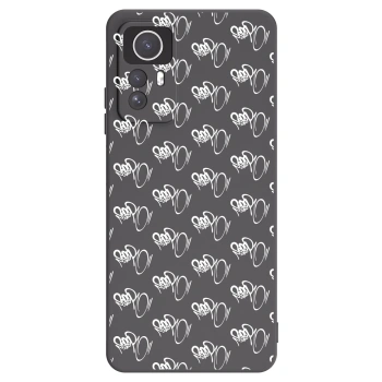 Obal pro Xiaomi Redmi Note 12S - Separ - White On Black