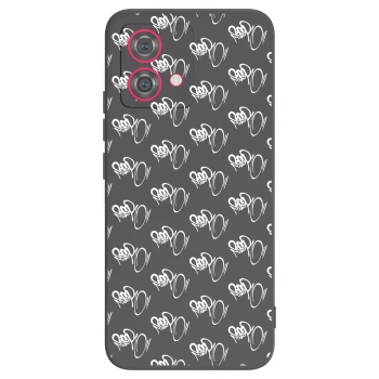 Obal pro Motorola Moto G84 5G - Separ - White On Black