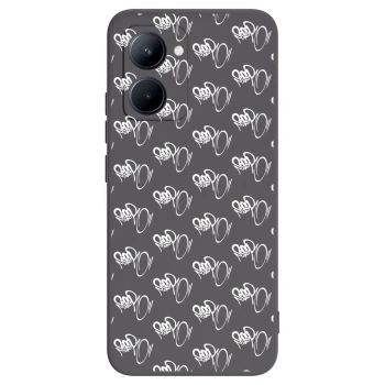 Obal pro Realme C33 (2023) - Separ - White On Black