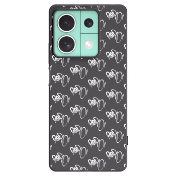 Obal pro Xiaomi Redmi Note 13 5G - Separ - White On Black