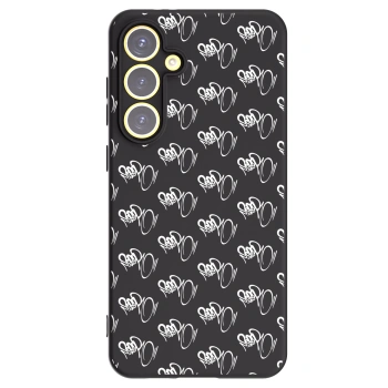 Obal pro Samsung Galaxy S24 FE S721B - Separ - White On Black